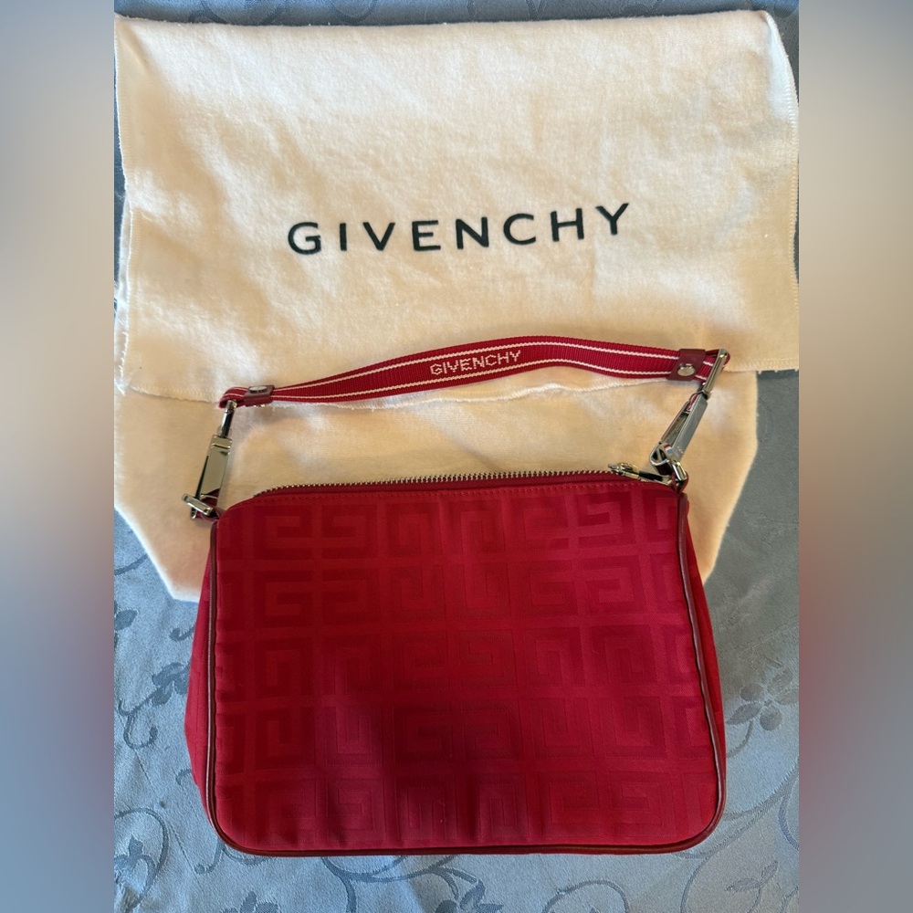 Givenchy Elegant Red Shoulder Bag
